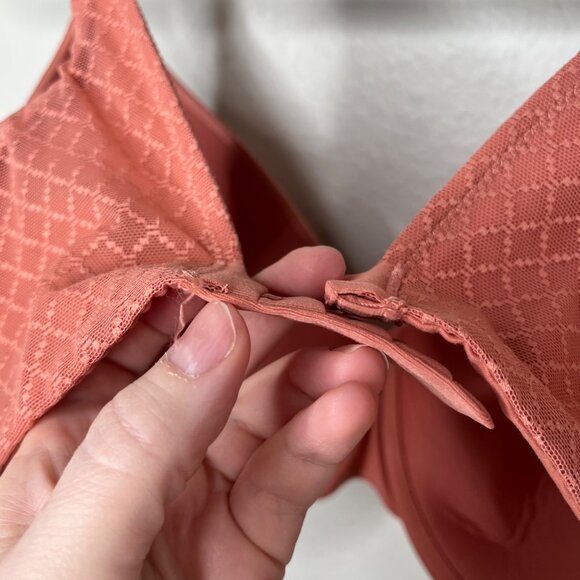 Chantelle Womens Norah Chic Comfort Flex Peach T-Shirt Bra 36G 16m6 - Picture 8 of 10